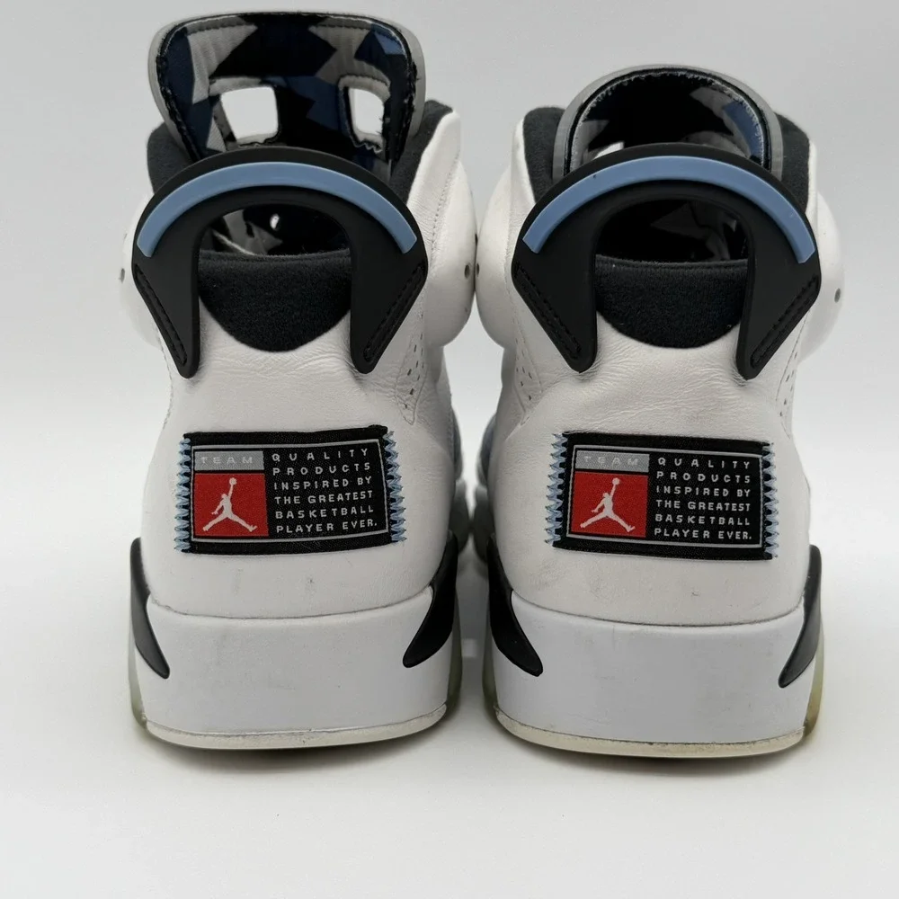 Nike Air Jordan 6 Retro‎ UNC University Blue White CT8529-410 11.5m